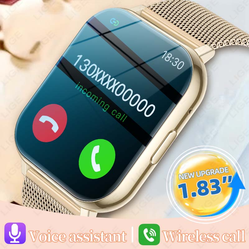 Luxury Watch Hd - Relógio Inteligente LIGE 2026 com Tela
