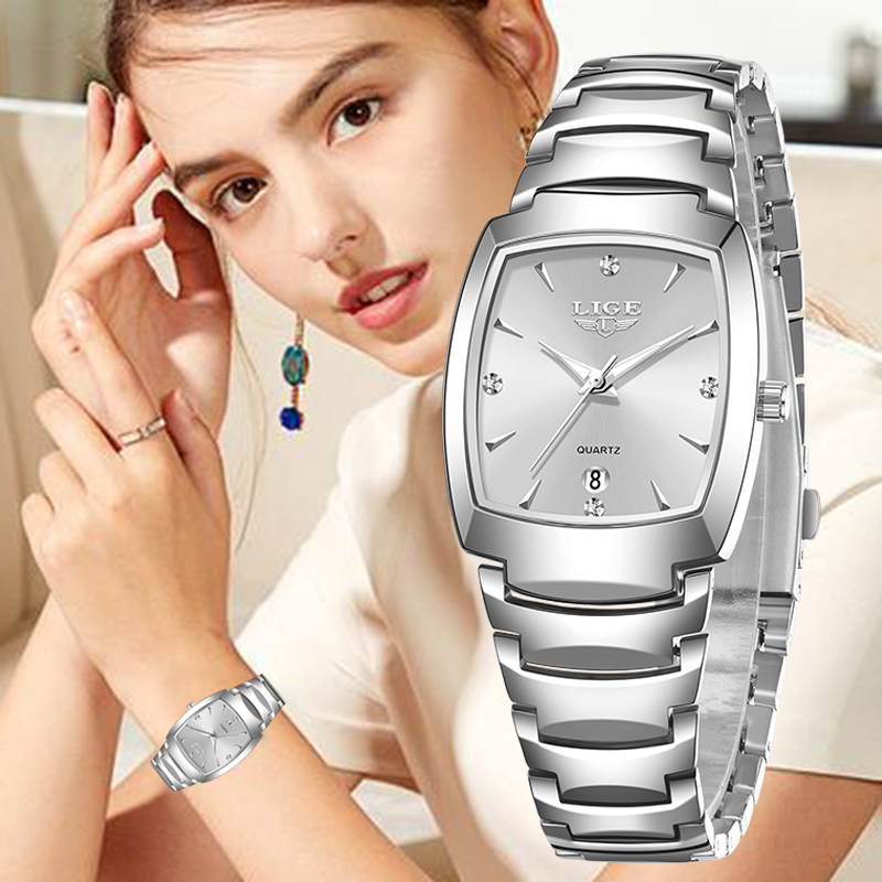 Luxury Women'S Watch - Relógio Feminino LIGE 2026 Novo, Luxuoso,