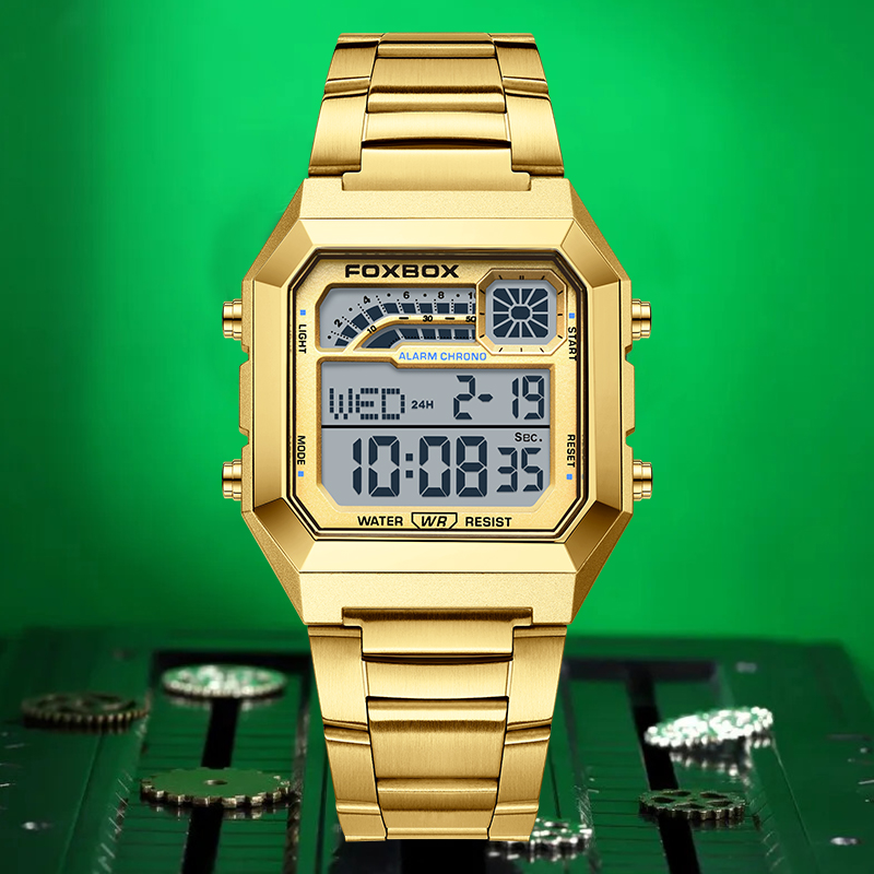 Luxury Watch Hd - Relógio Digital Masculino de Luxo FOXBOX