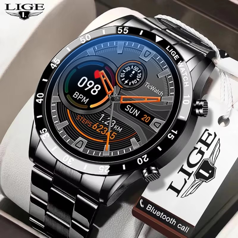 Luxury Watch In The World - Relógio Inteligente de Luxo em Aço
