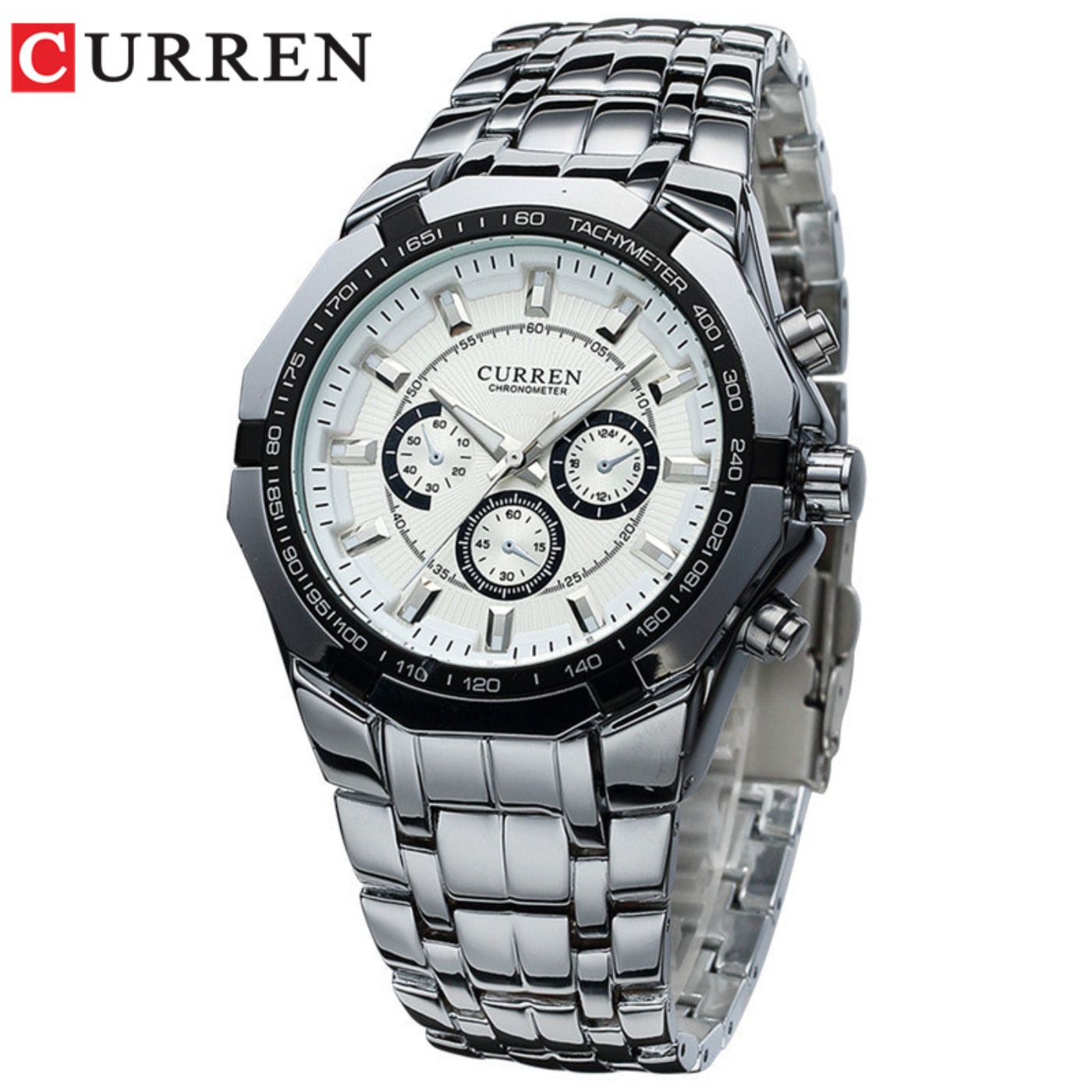 Luxury Watch Logo - Relógio Masculino de Luxo CURREN, Marca