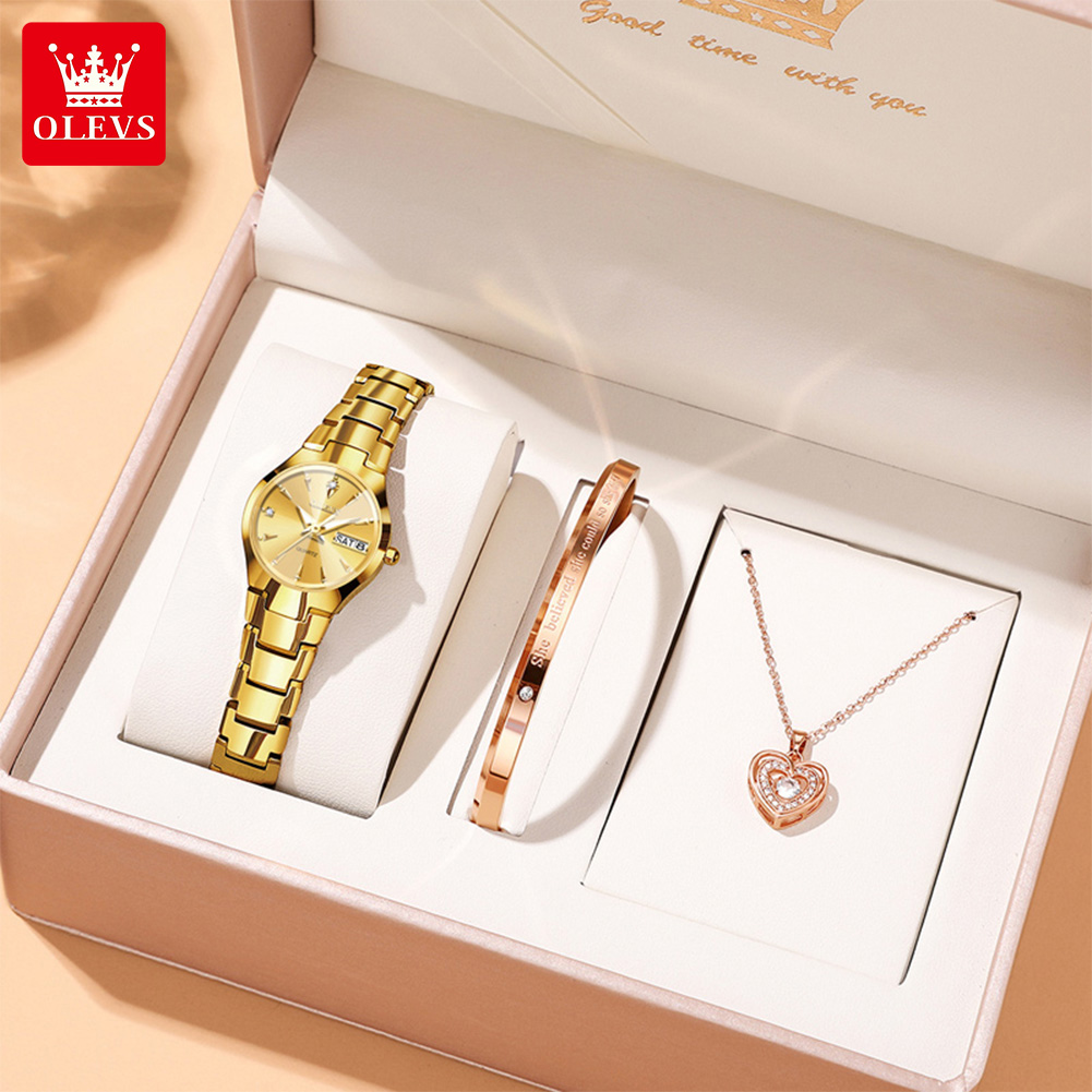 Luxury Watch Display - Olevs senhoras relógio 8697 luxo elegante