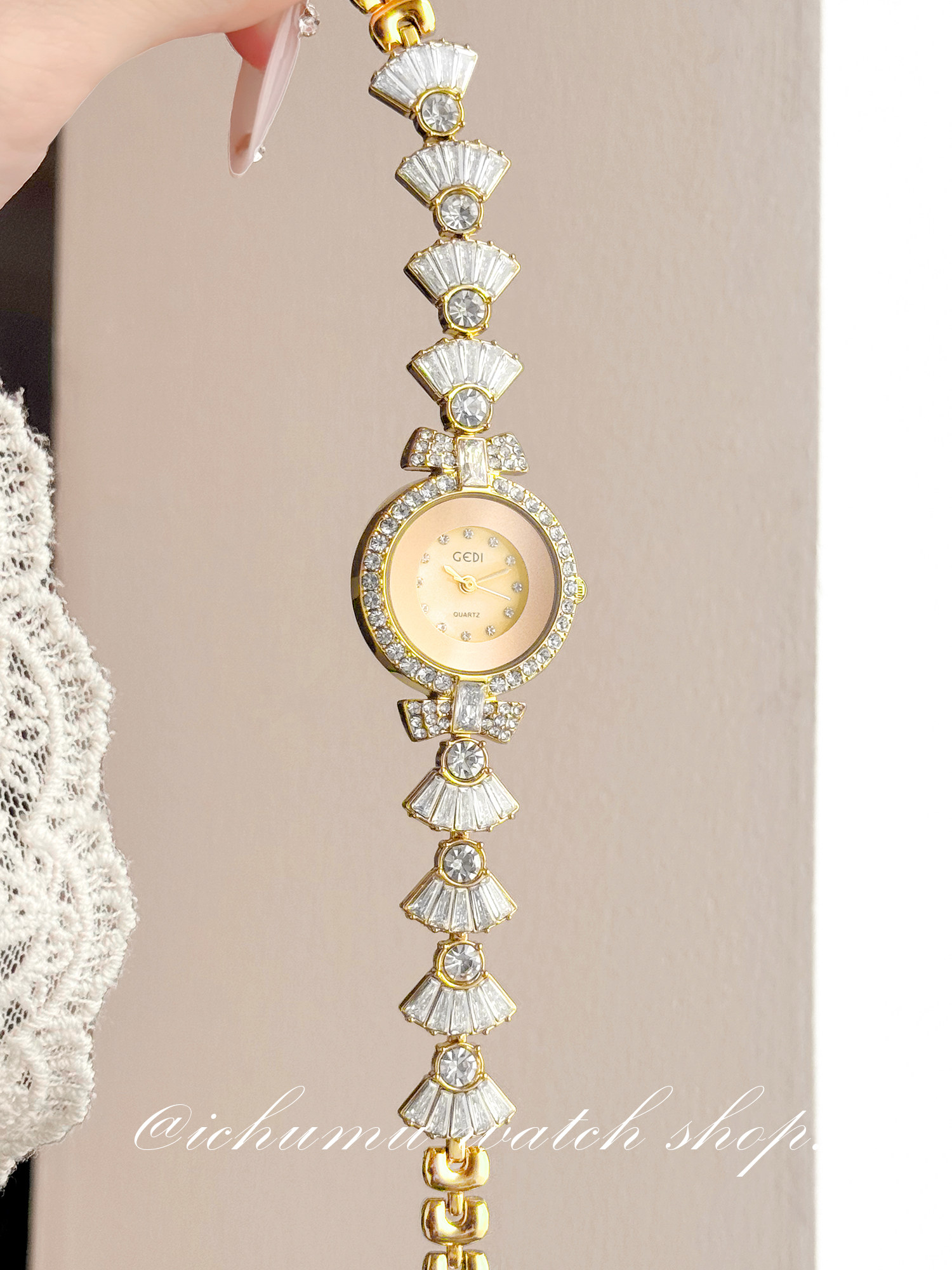 Luxury Watch Quartz - Relógio Feminino Mermaid de Luxo Leve