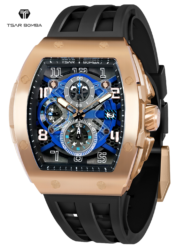 Luxury Watch Hublot - Tsar Bomba Tonneau Relógio de pulso