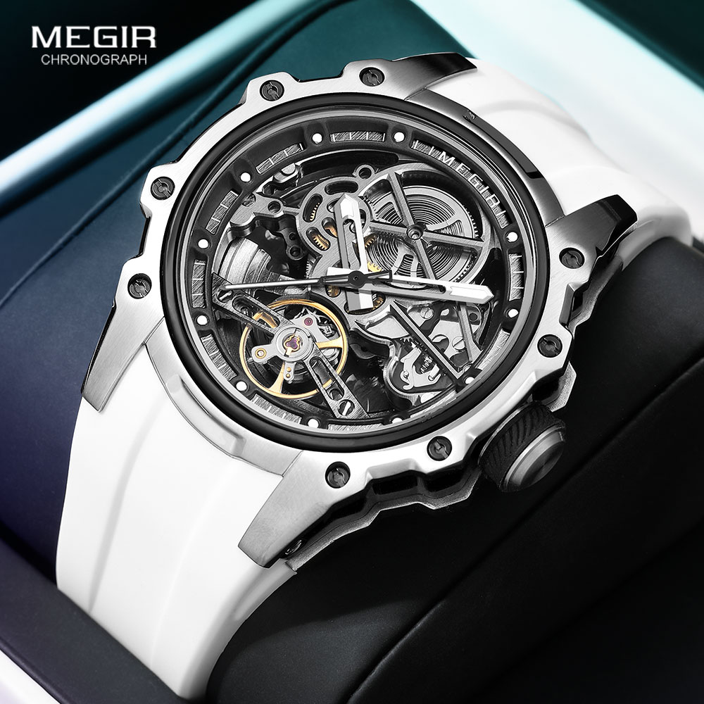 Luxury Watch Hublot - Relógio Automático Mecânico Esportivo MEGIR para