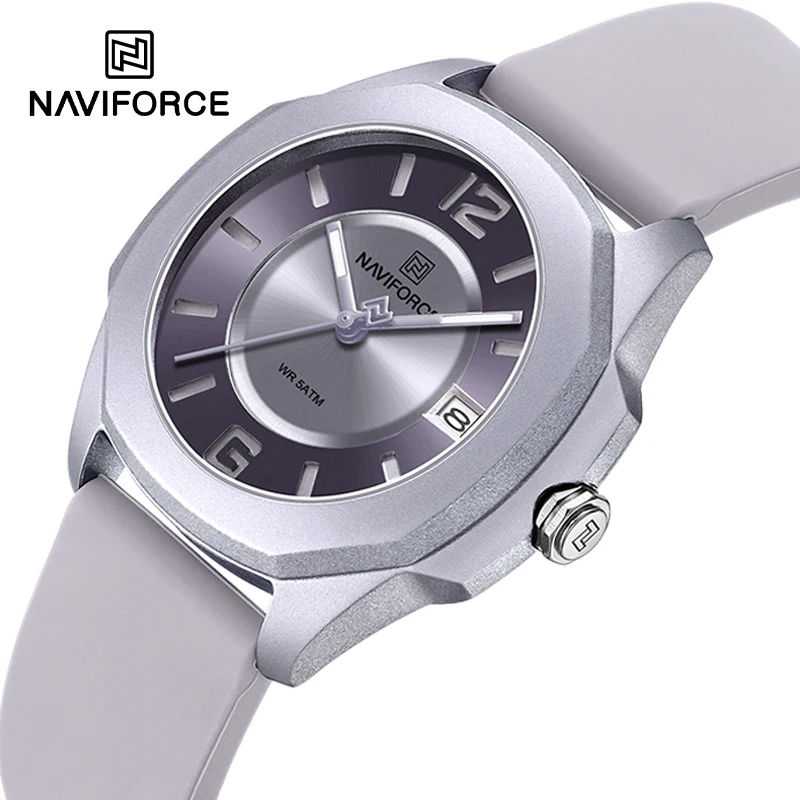 Luxury Watch Black - Naviforce 7107 relógio para mulheres moda