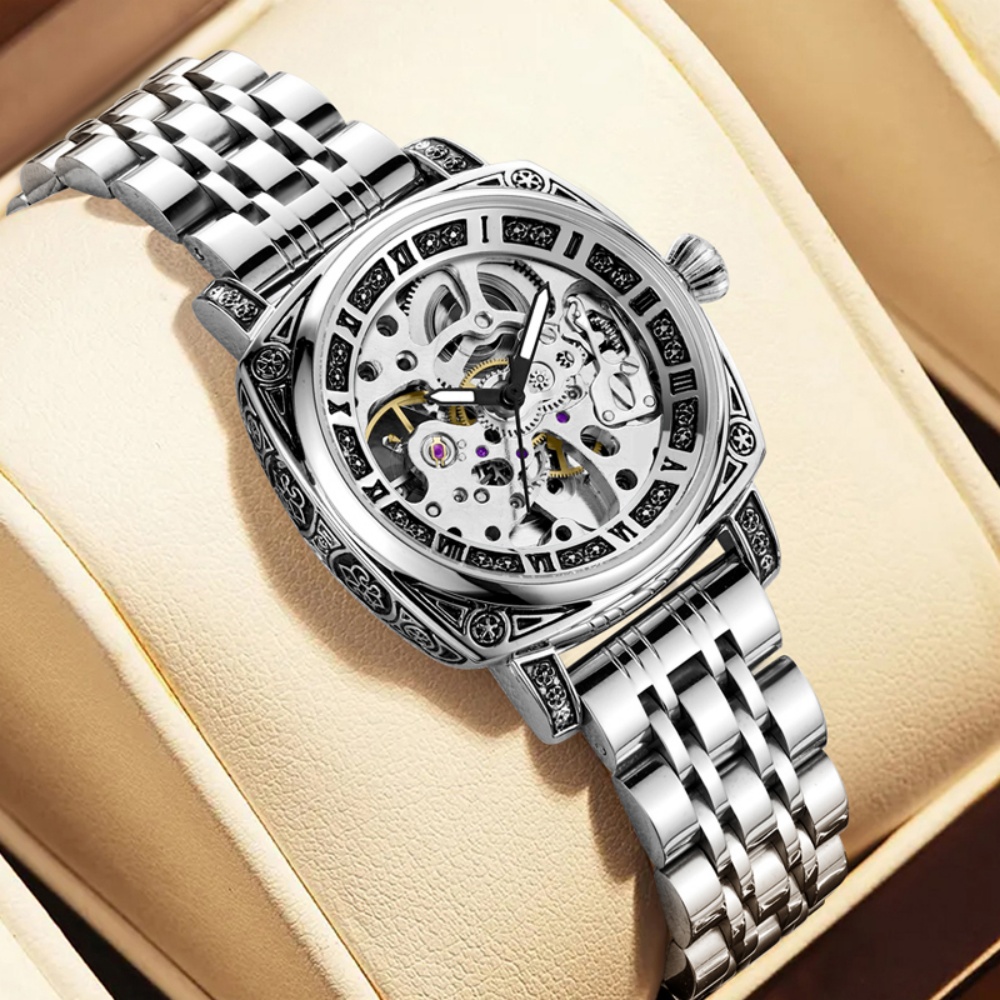 Luxury Watch Values - Relógio Mecânico Feminino Personalizado, Relógio de