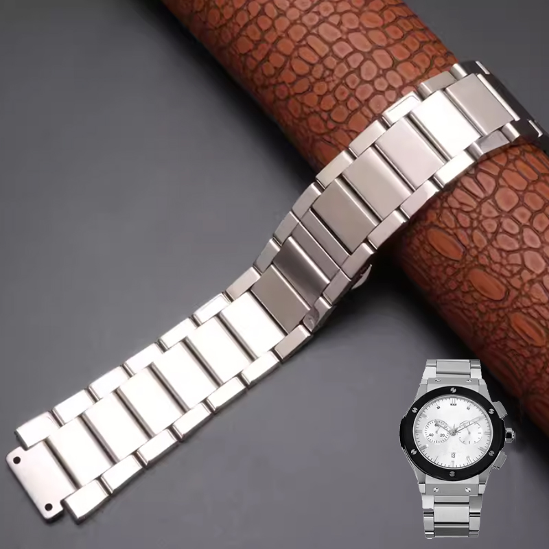 Luxury Watch Hublot - Pulseira de relógio de aço inoxidável