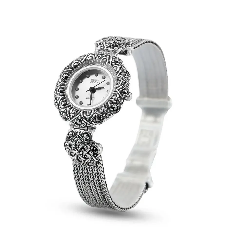 Luxury Watch Photo - Item de colecionador-estilo retro prata esterlina
