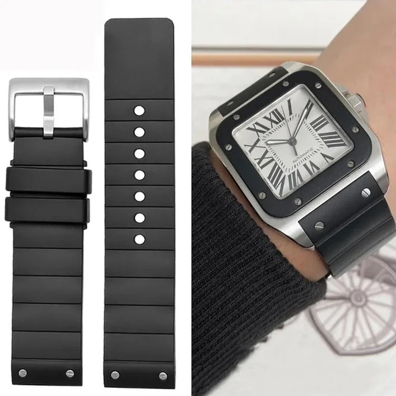 Cartier Watch Santos - Pulseira de relógio de alta qualidade