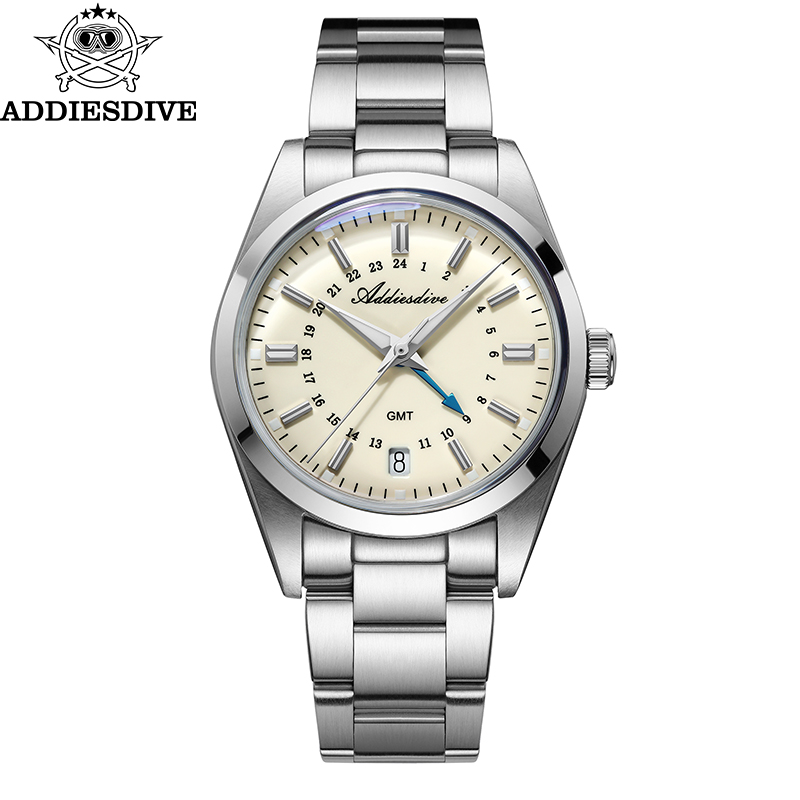 Luxury Watch Logo - Addiesdive marca quente 36mm luxo gmt