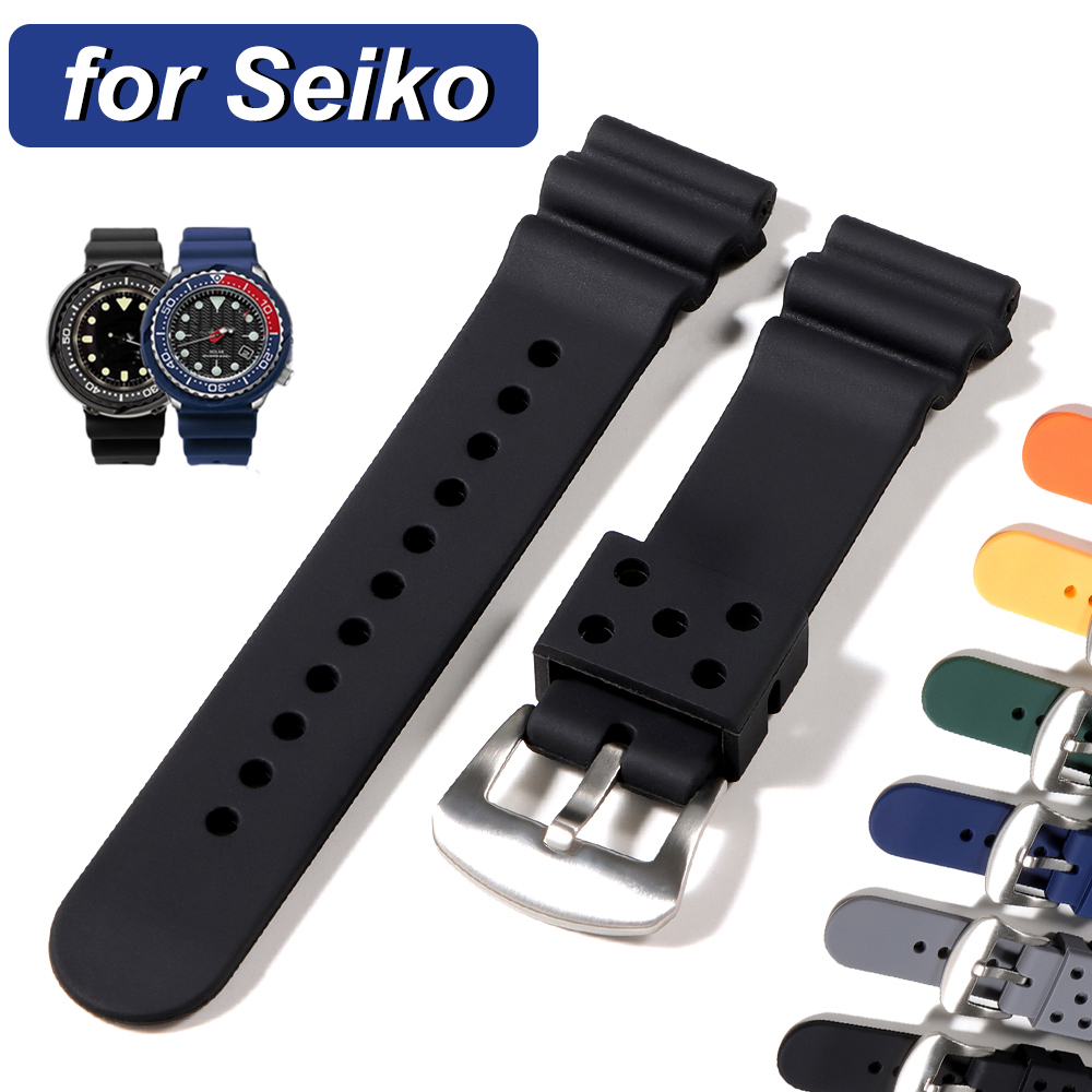 Seiko Watch 5 Sports - Pulseira de relógio de 20mm 22mm