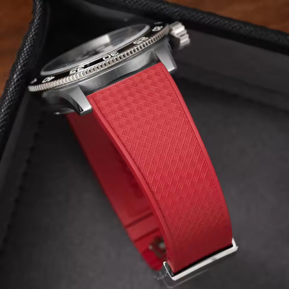 Luxury Watch Cartier - Pulseira de borracha FKM Delug S