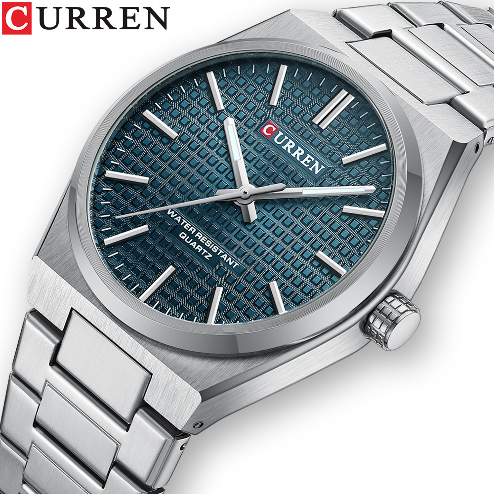 Luxury Watch Cartier - Relógio de Quartzo Masculino CURREN 8439