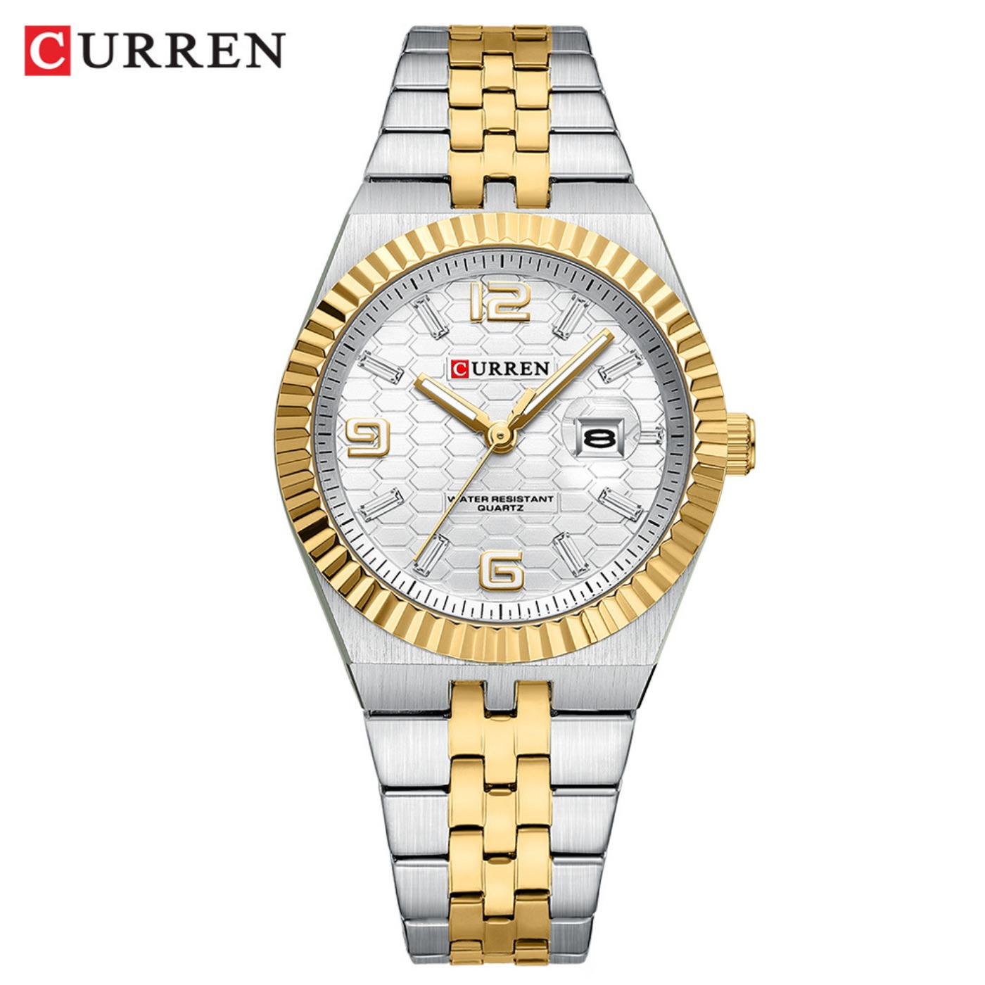 Luxury Watch Quartz - Relógio Feminino CURREN Analógico Quartz à
