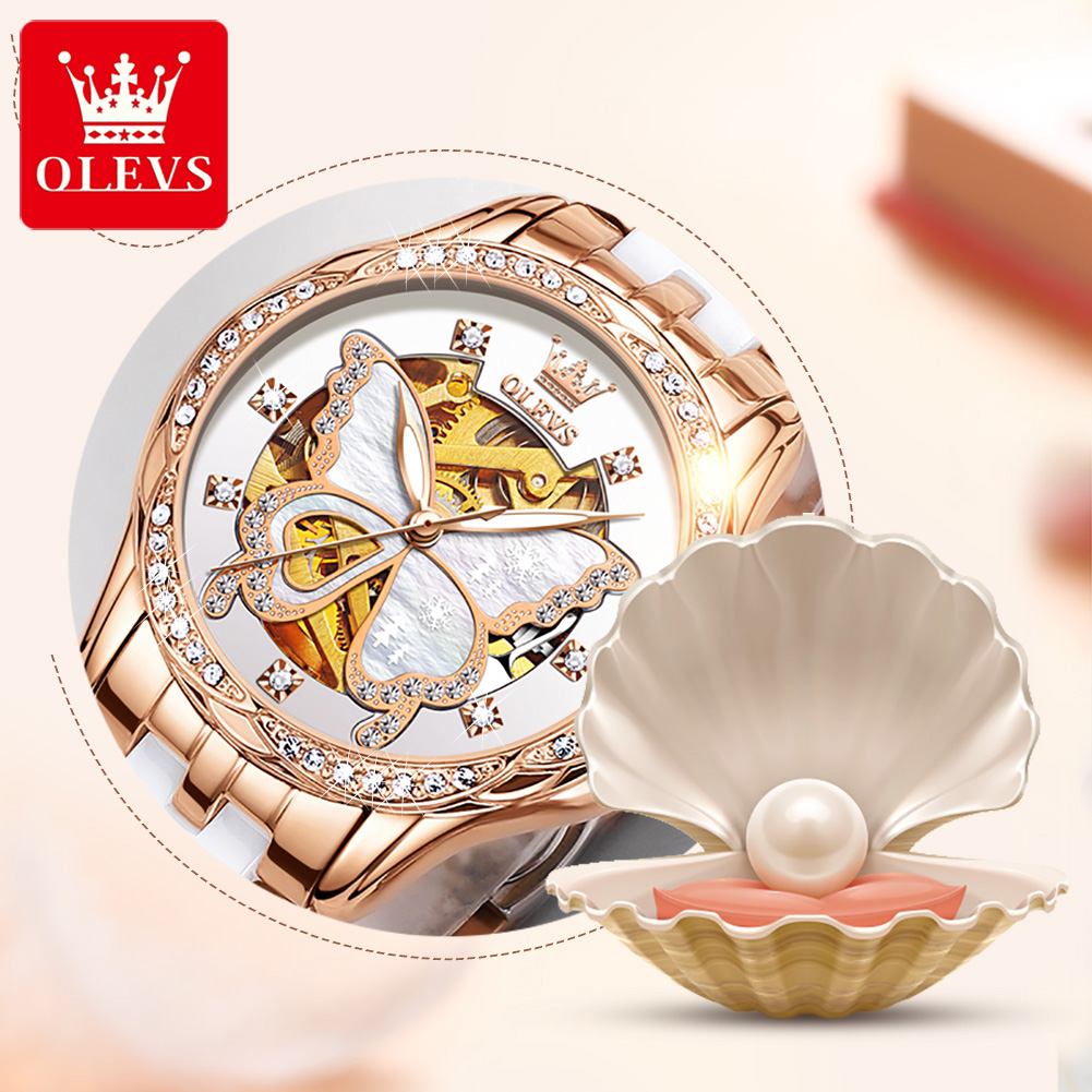 Luxury Watch Hd - Olevs 6622 luxo feminino todo relógio