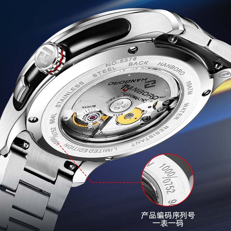 Hanboro relógio automático mas - Minute Repeater Watch avaliação e preço