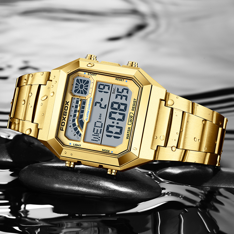 Relógio Digital Masculino de L - Luxury Watch Hd avaliação e preço