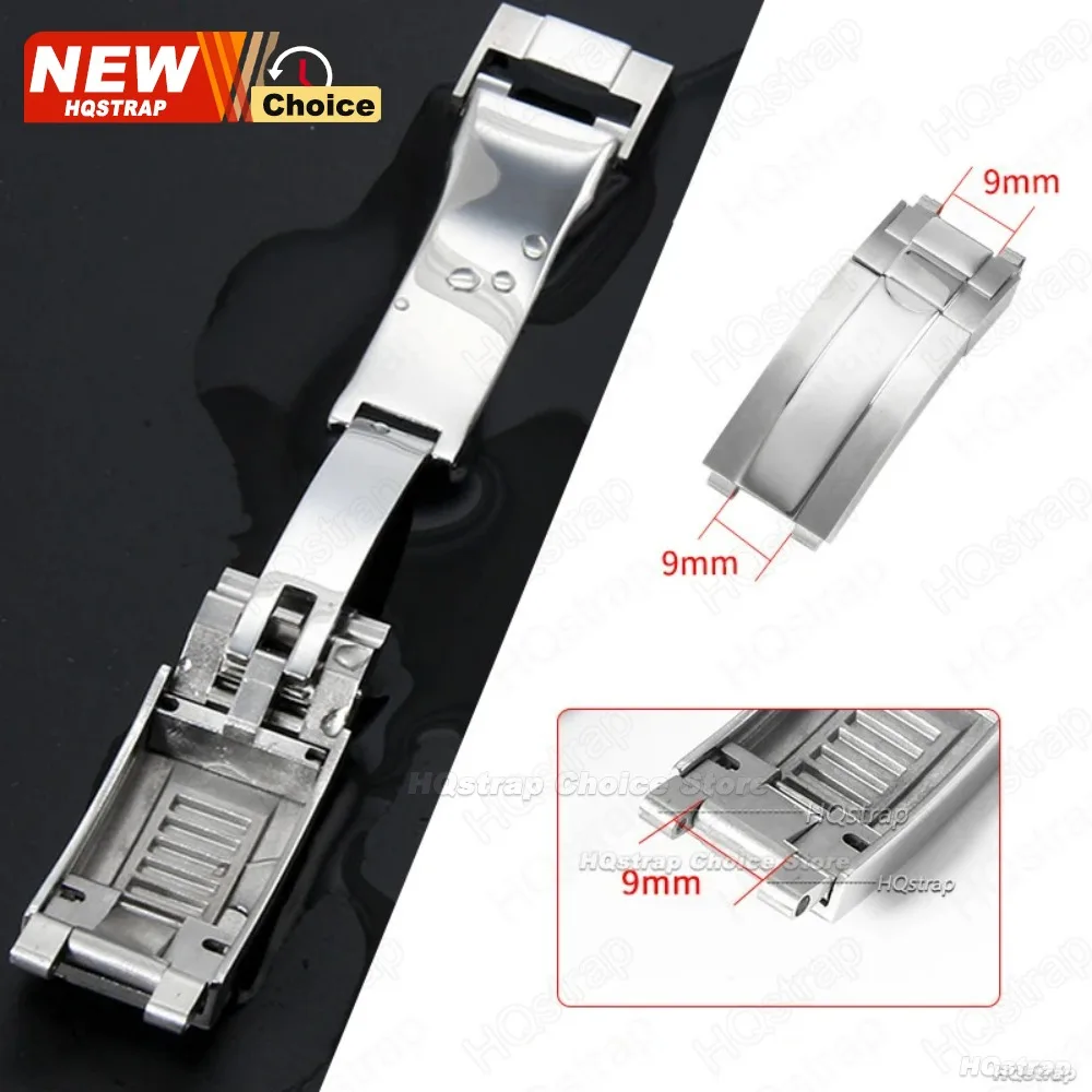 Fivela dobrável de 9mm x 9mm p - Luxury Watch Logo avaliação e preço