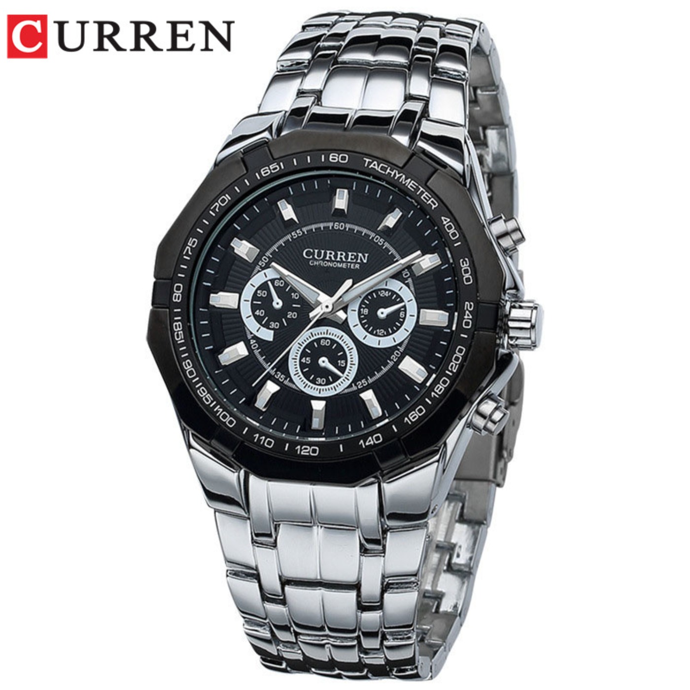 Relógio Masculino de Luxo CURR - Luxury Watch Logo avaliação e preço