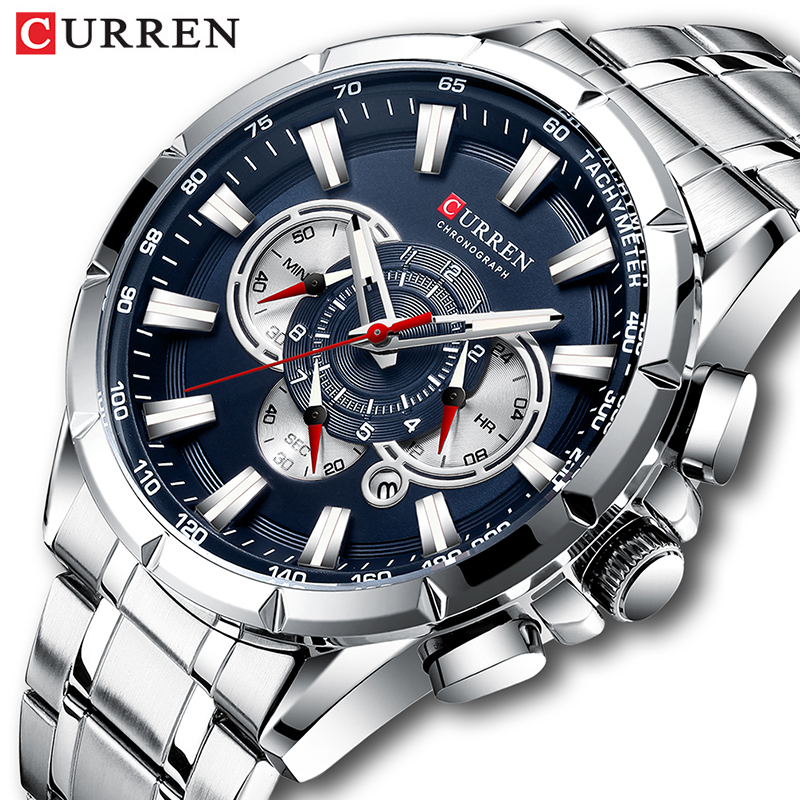 Curren relógio de pulso mascul - Luxury Watch Exhibition avaliação e preço