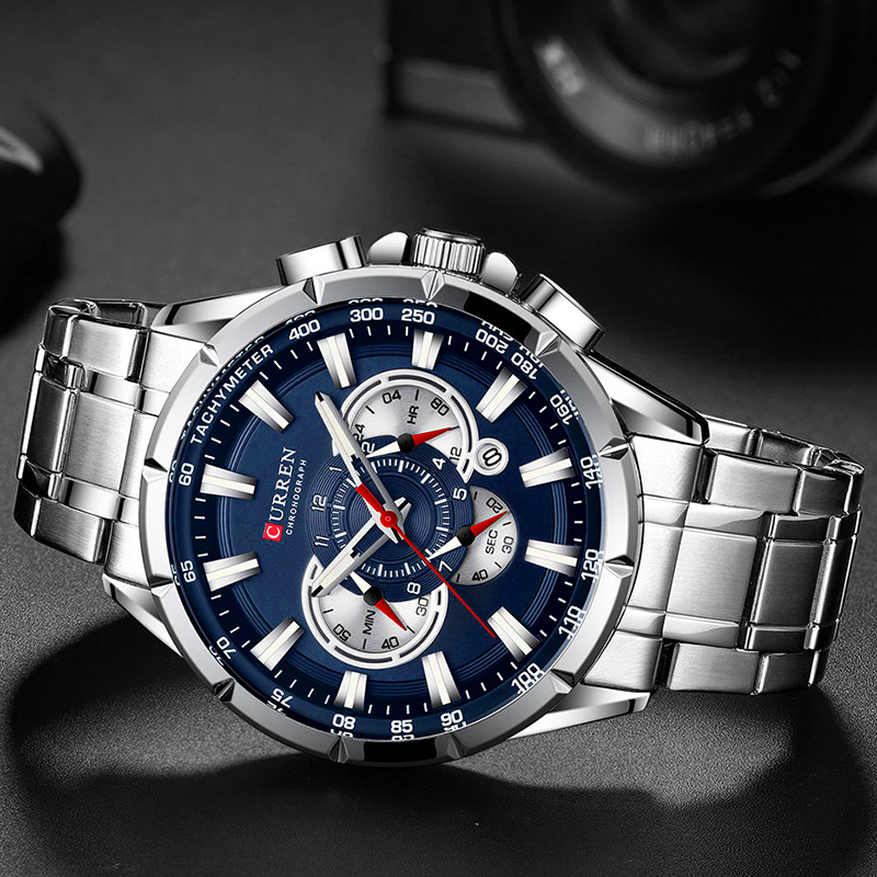 Curren relógio de pulso mascul - Luxury Watch Exhibition avaliação e preço
