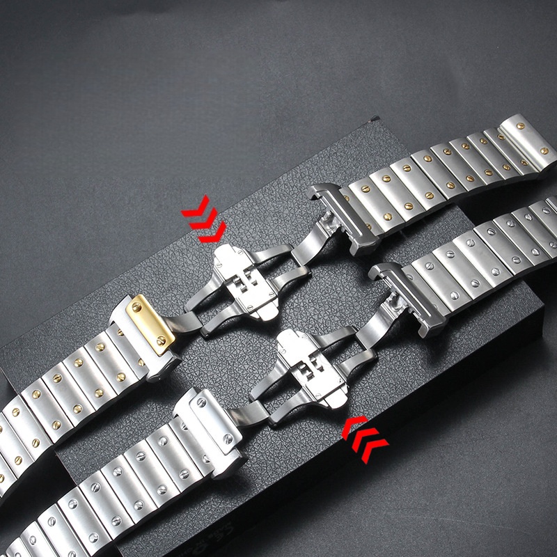 Pulseira de relógio de aço ino - Luxury Watch Cartier avaliação e preço