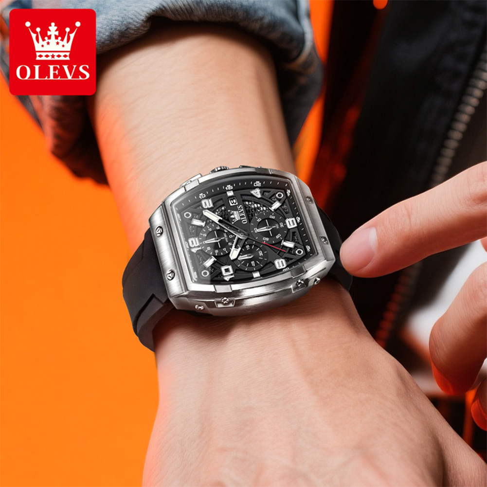 Olevs relógios masculinos 2976 - Luxury Watch Exhibition avaliação e preço