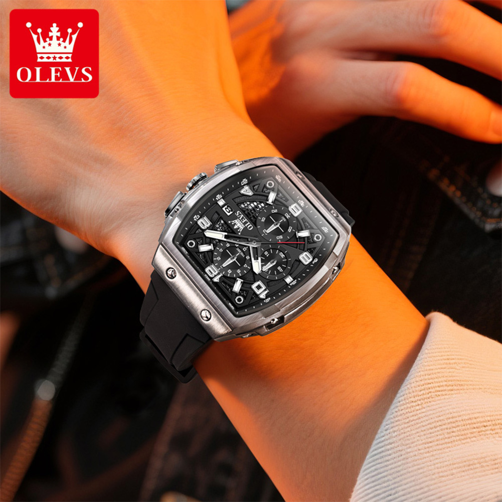 Olevs relógios masculinos 2976 - Luxury Watch Exhibition avaliação e preço