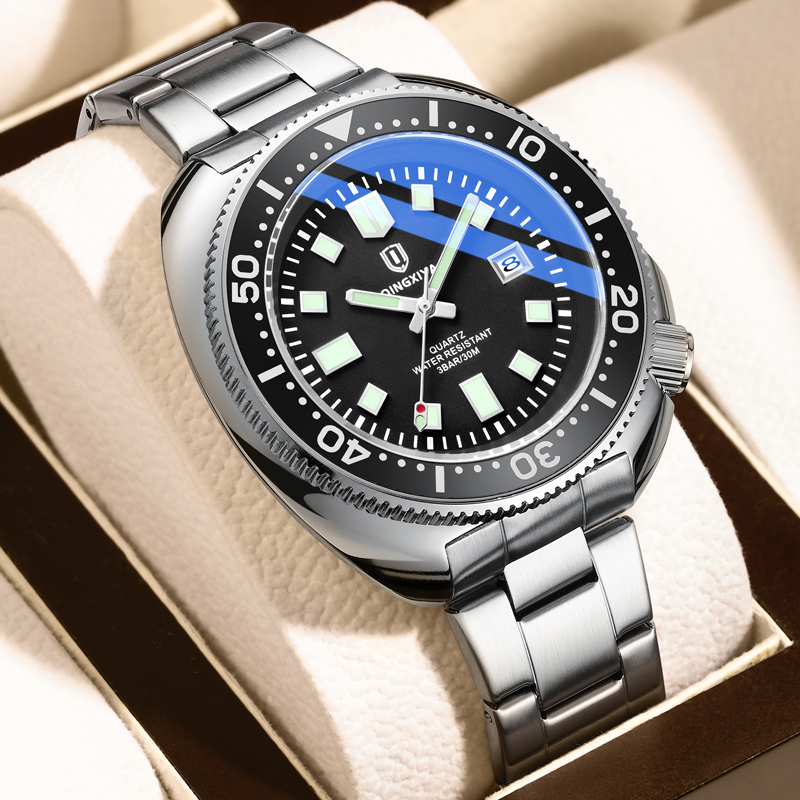 Qingxiya relógios masculinos m - Luxury Watch Hd avaliação e preço