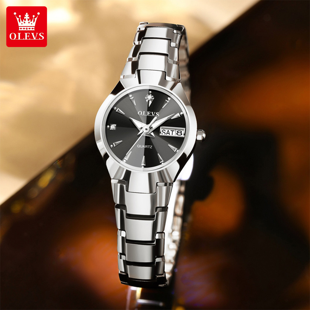Olevs senhoras relógio 8697 lu - Luxury Watch Display avaliação e preço