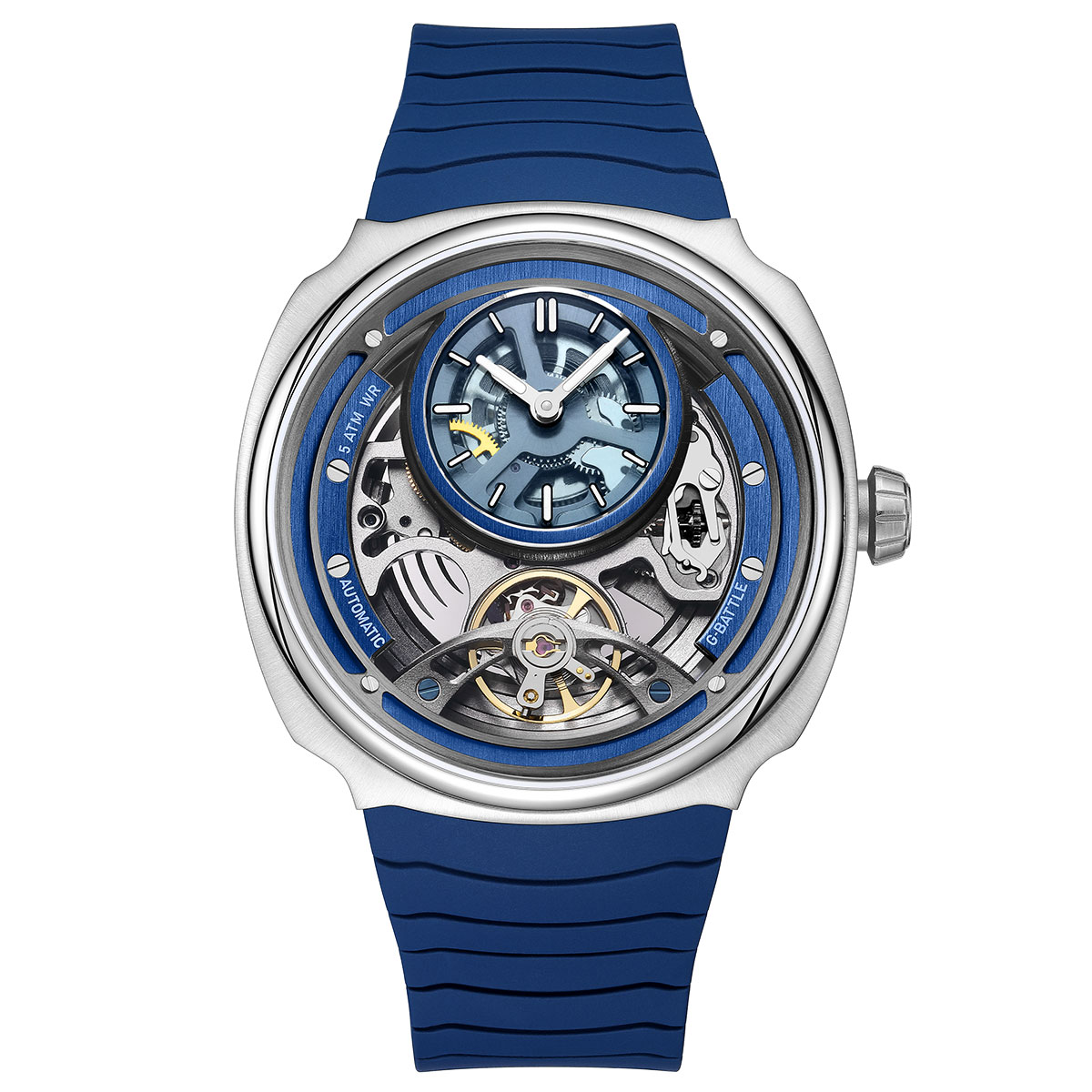 Relógio Mecânico Esqueleto com - Luxury Watch Hublot avaliação e preço