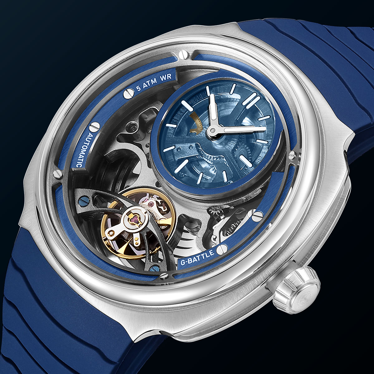 Relógio Mecânico Esqueleto com - Luxury Watch Hublot avaliação e preço