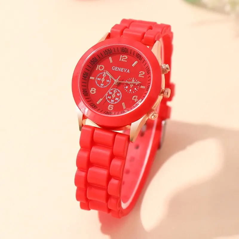 Relógio de quartzo de silicone - Luxury Women'S Watch avaliação e preço