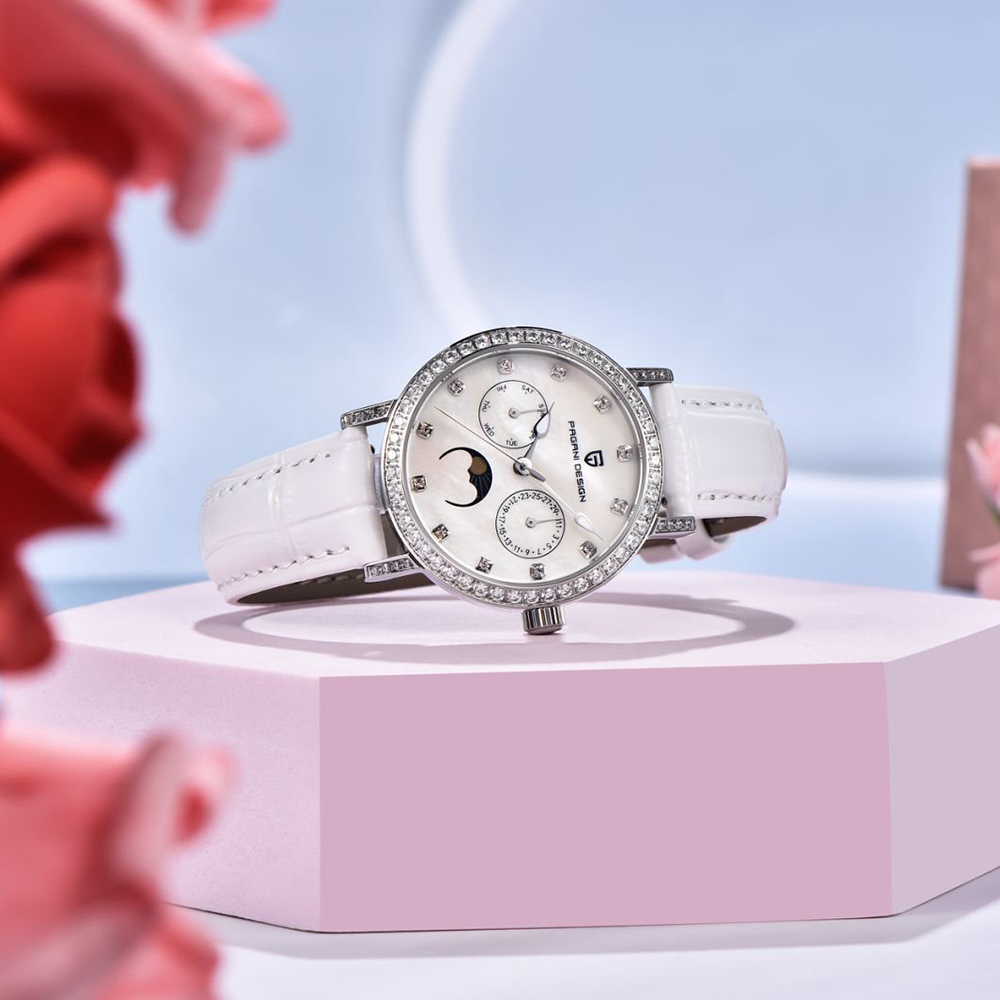 Relógio de Quartzo Feminino PA - Luxury Women'S Watch avaliação e preço