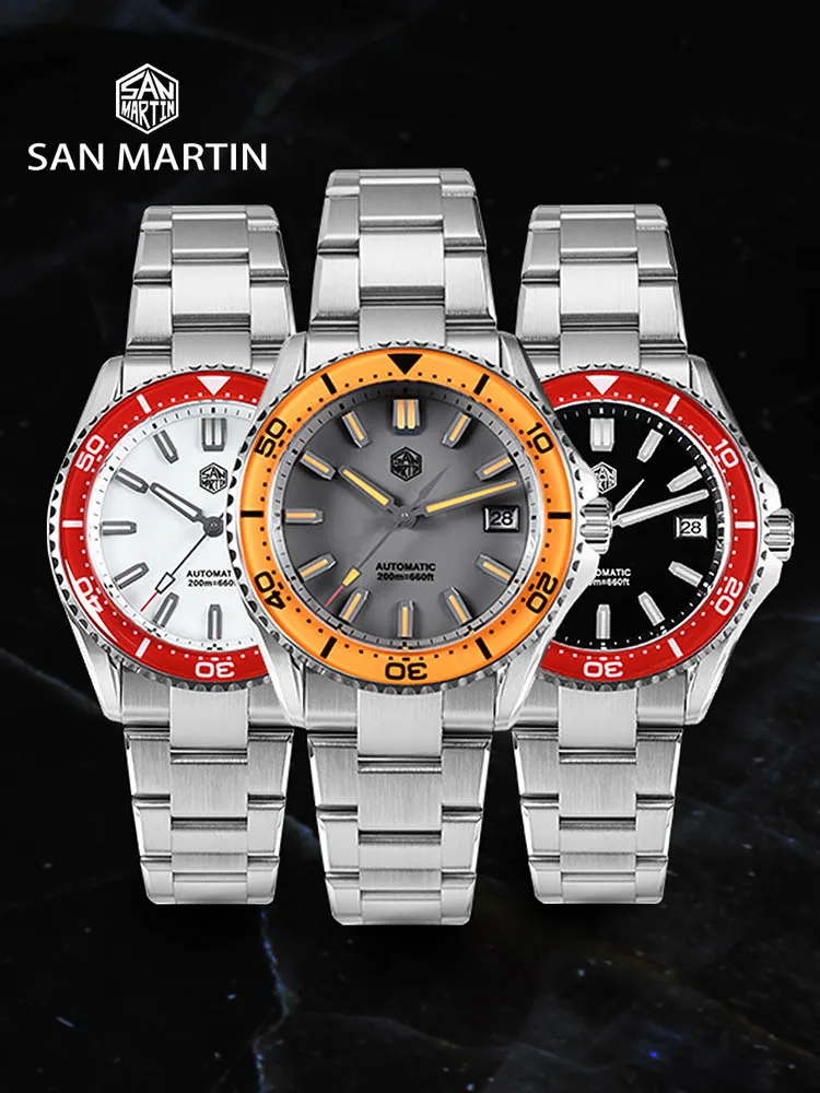2025 novo san martin 39mm reló - Cloisonne Enamel Dial avaliação e preço