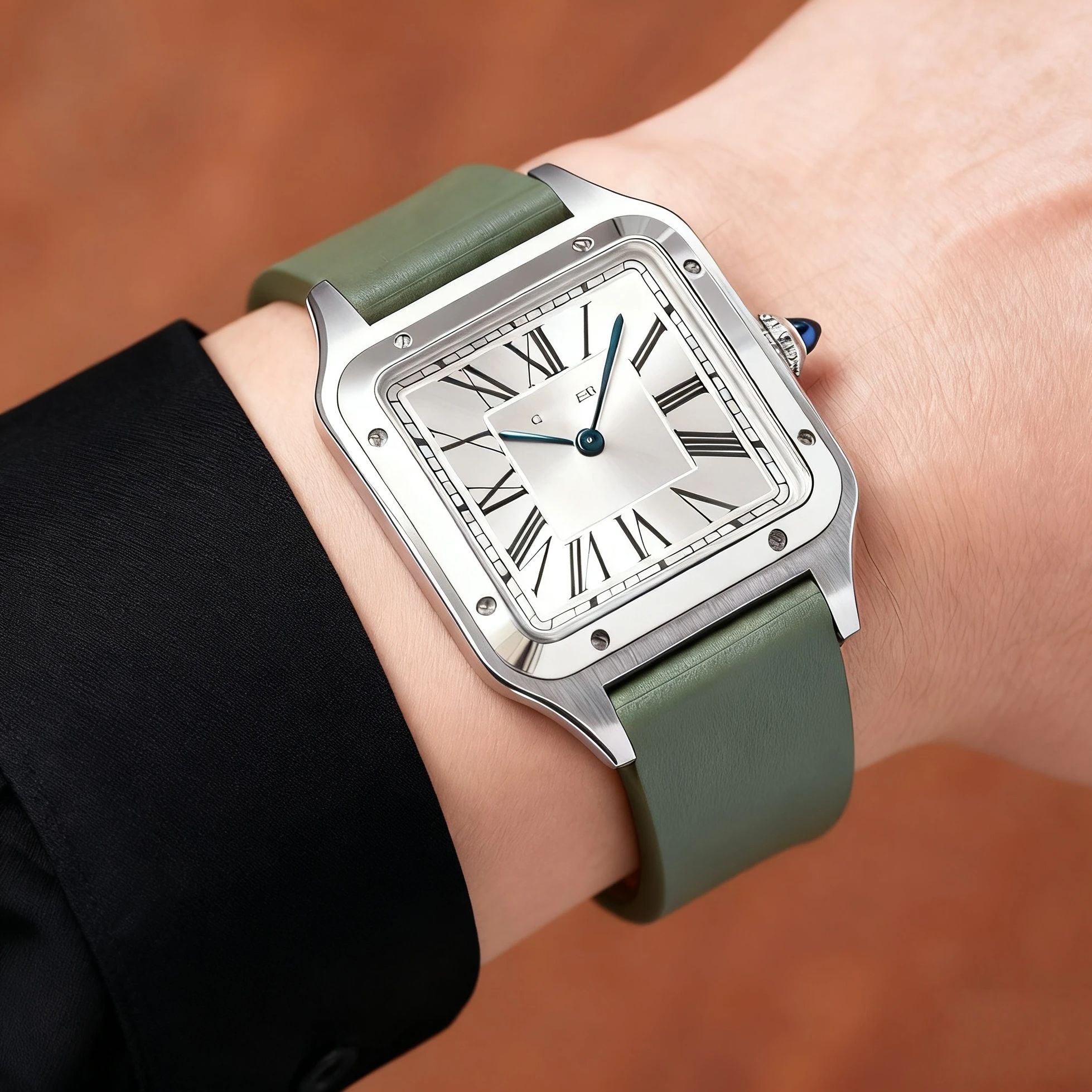 Pulseira de Relógio de Borrach - Luxury Watch Cartier avaliação e preço