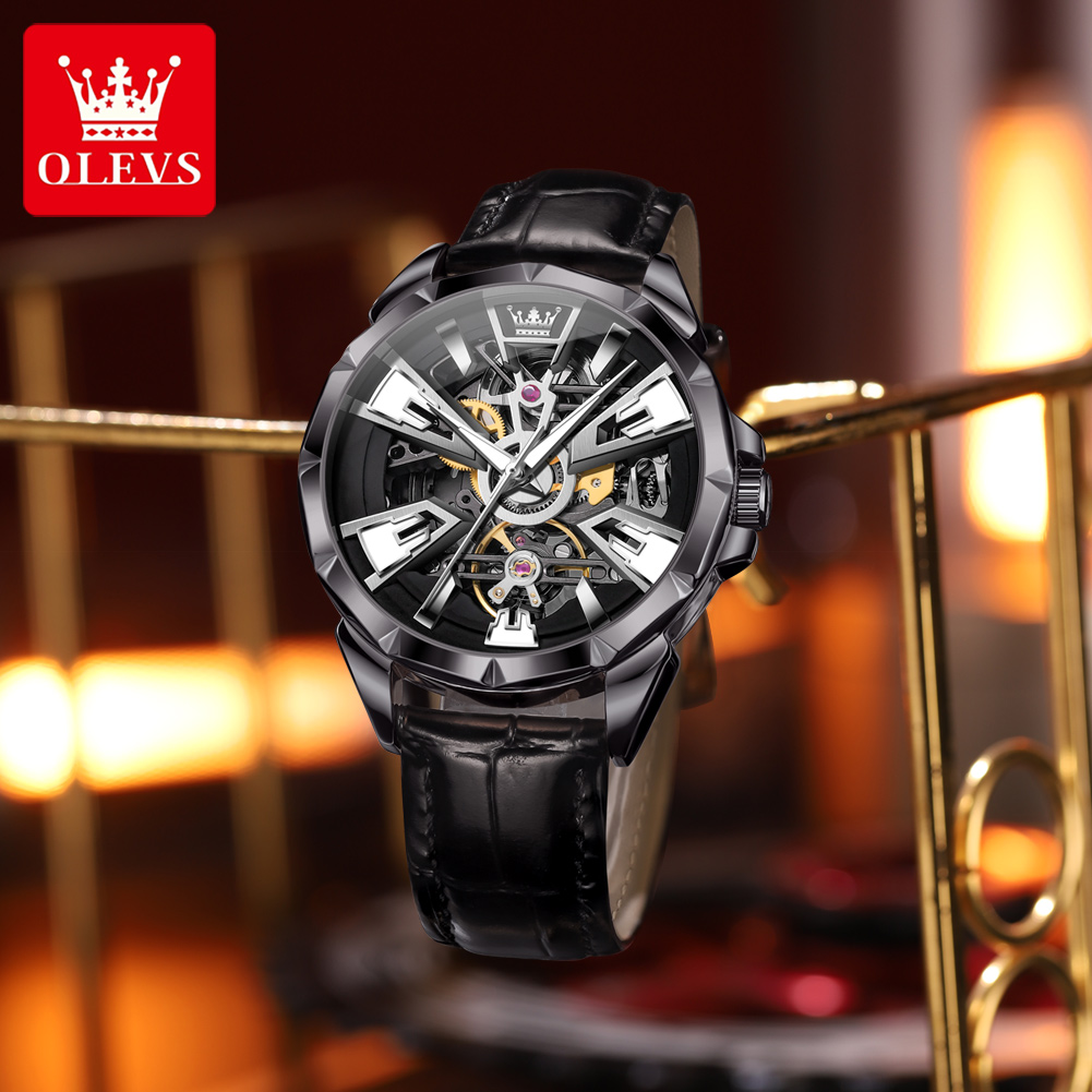Olevs 7051 moda masculina reló - Luxury Watch Hd avaliação e preço