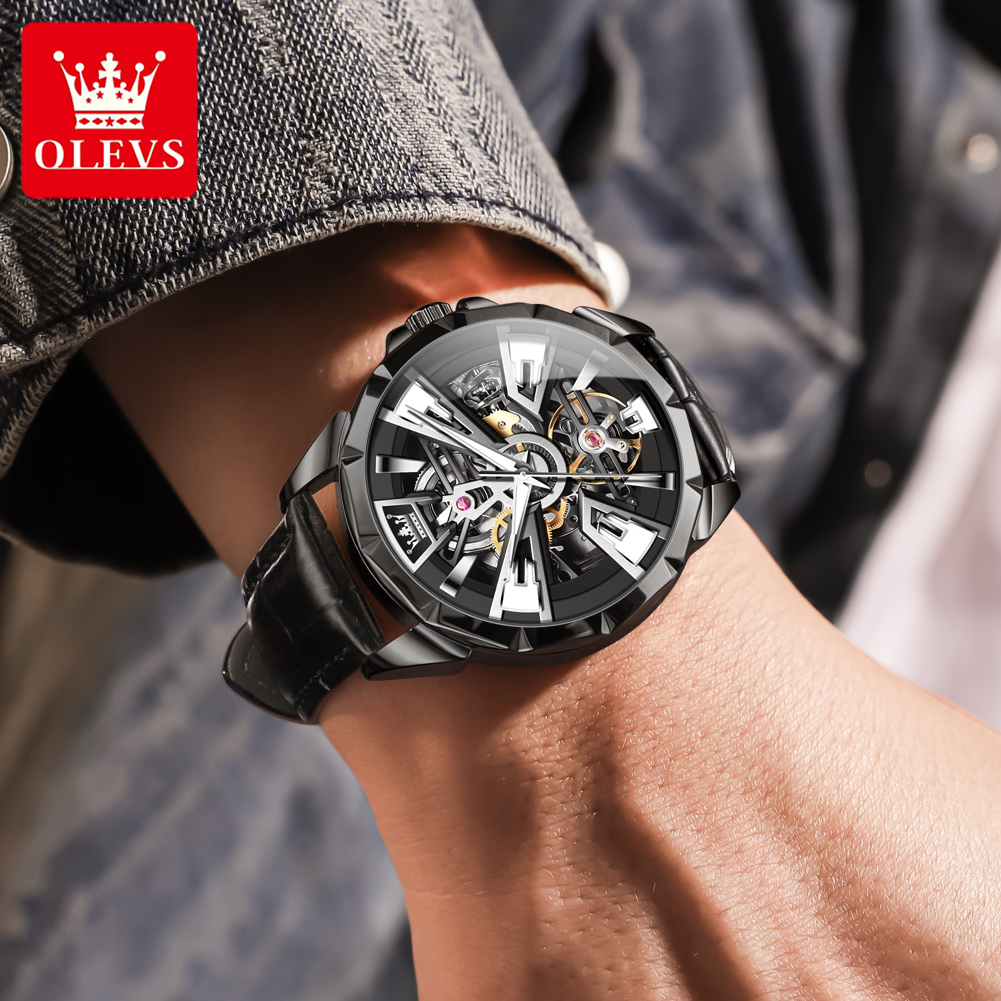Olevs 7051 moda masculina reló - Luxury Watch Hd avaliação e preço