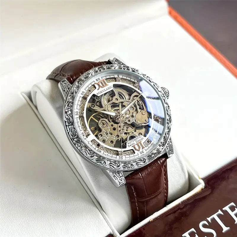 Novo Relógio Mecânico Automáti - Luxury Watch Values avaliação e preço