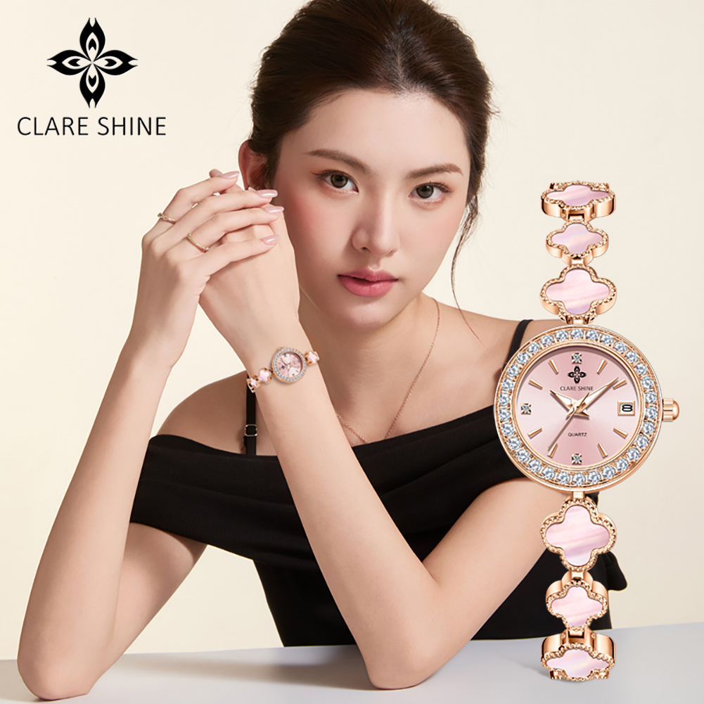 Relógio feminino CLARE SHINE 7 - Luxury Watch Quartz avaliação e preço