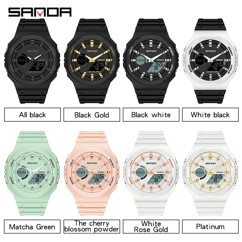 SANDA-Relógios de quartzo impe - Seiko Watch 5 Sports avaliação e preço