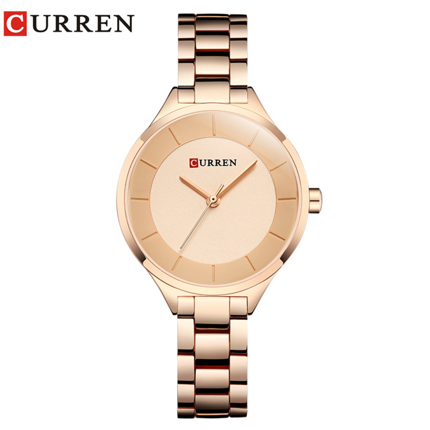 Relógio de Pulso Feminino CURR - Luxury Women'S Watch avaliação e preço