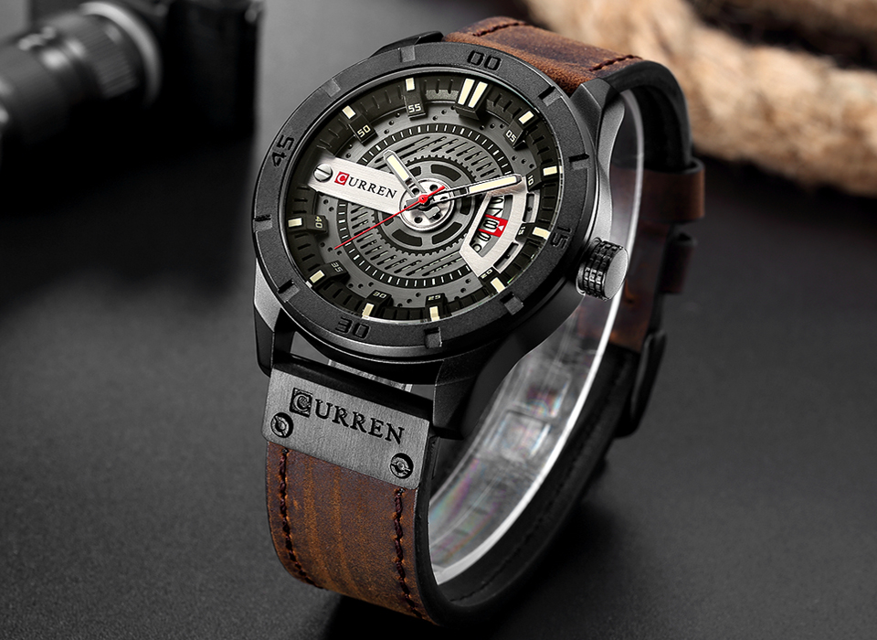 Relógio de luxo marca curren m - Luxury Watch Maker avaliação e preço