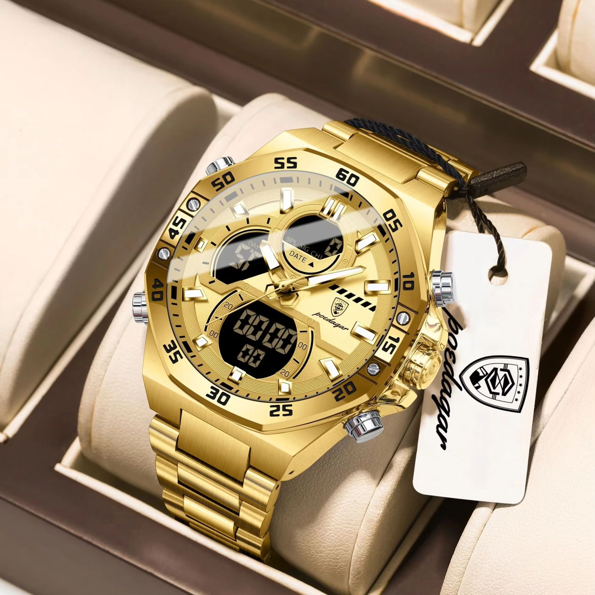 Relógio de Pulso Masculino POE - Minute Repeater Watch avaliação e preço