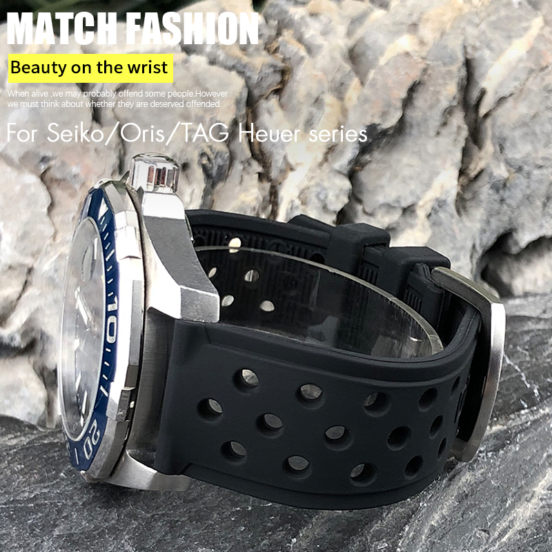 Pulseira de Silicone de 22mm,  - Seiko Watch 5 Sports avaliação e preço