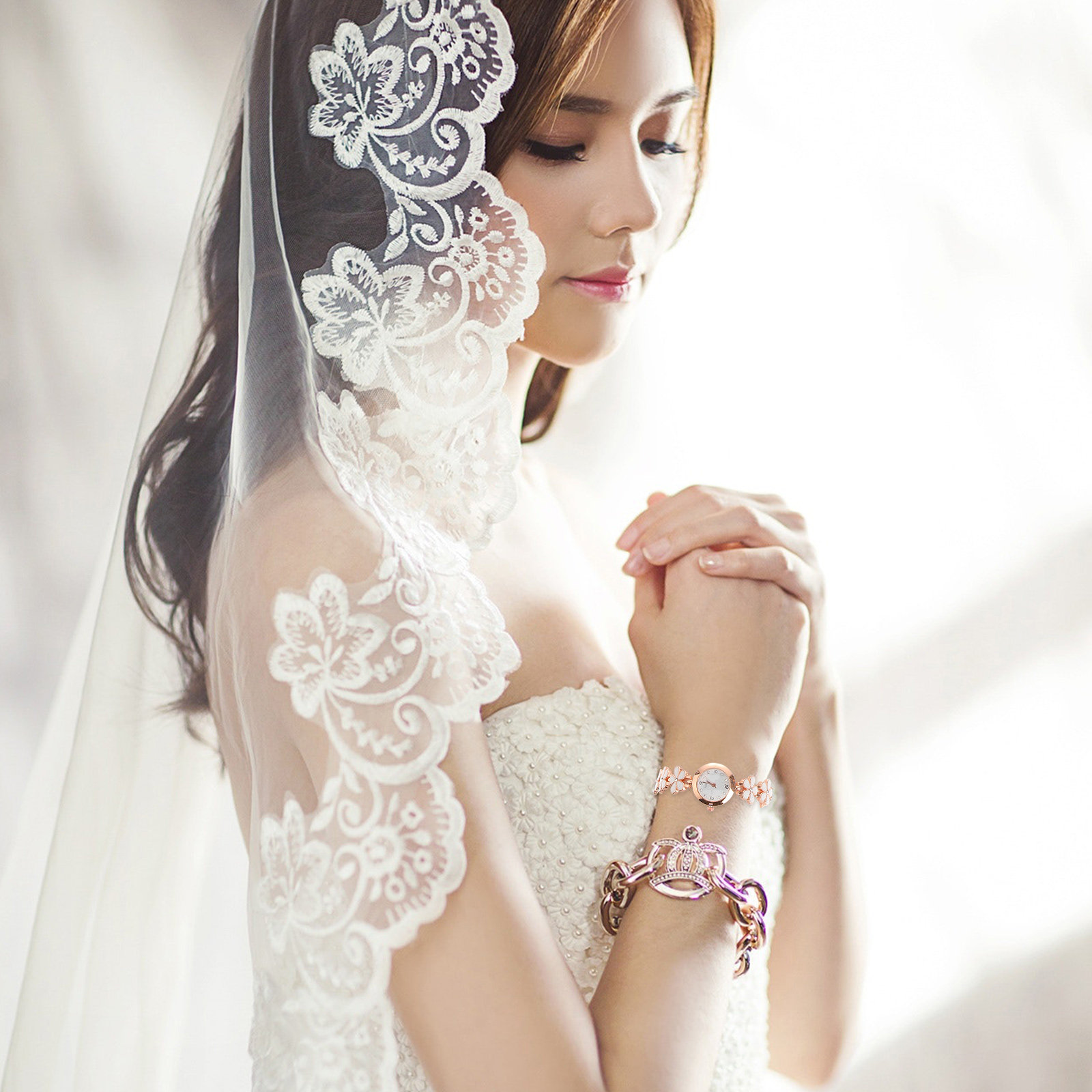 Relógio Exquisito com Pulseira - Luxury Women'S Watch avaliação e preço