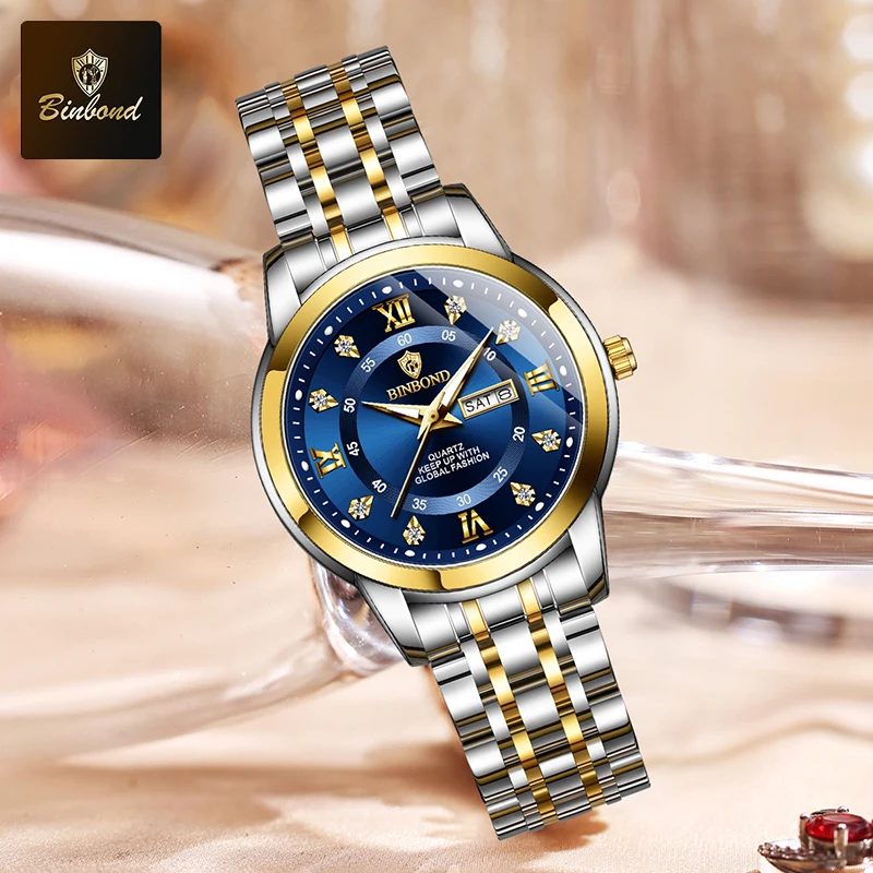 Binbond b7169 marca superior d - Luxury Watch Exhibition avaliação e preço