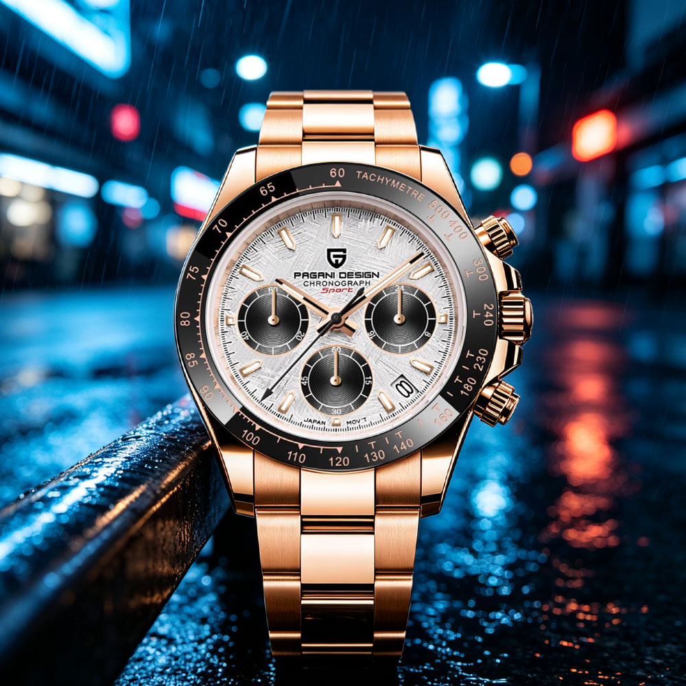 Relógio de Luxo Masculino da M - Luxury Watch Logo avaliação e preço