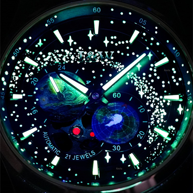 Suíça i & w relógio mecânico p - Luxury Watch Hd avaliação e preço